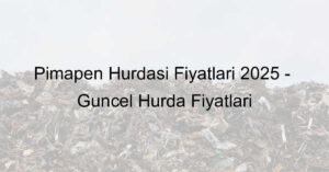 Pimapen Hurdası Fiyatları